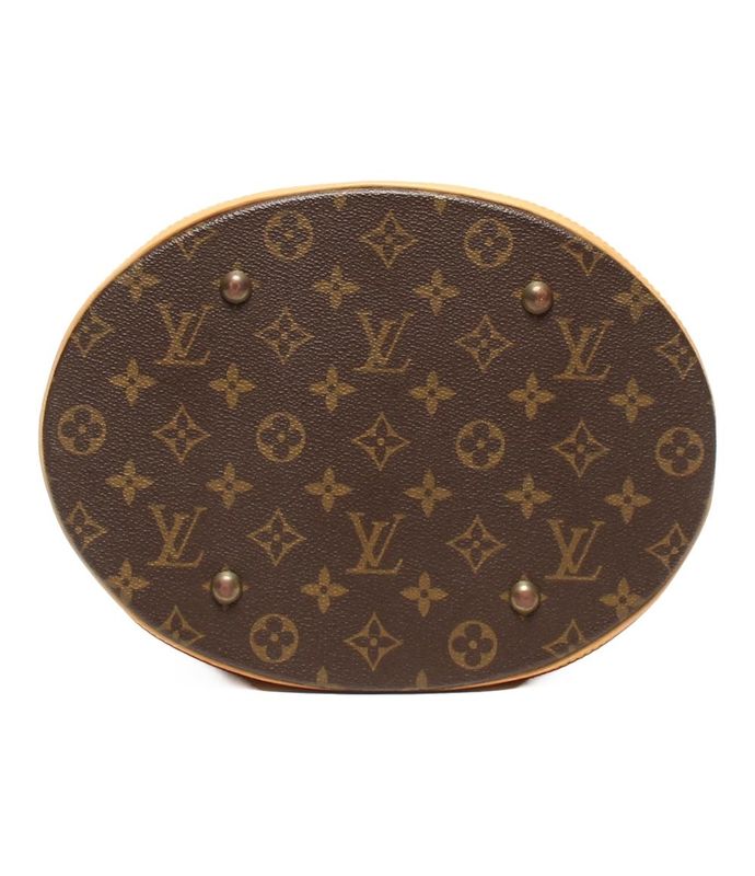 Louis Vuitton Tote Shoulder Bag Shoulder Bag Bucket GM Monogram M42236 Women