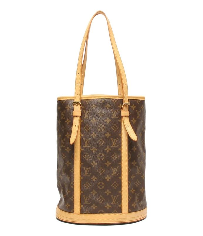 Louis Vuitton Tote Shoulder Bag Shoulder Bag Bucket GM Monogram M42236 Women