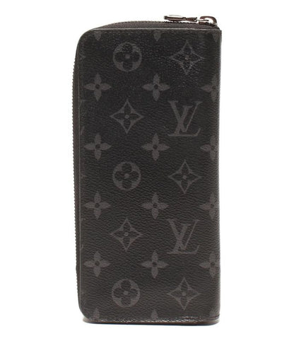 Louis Vuitton Round Zipper Long Wallet Zippy Wallet Vertical M62295 Men's Louis