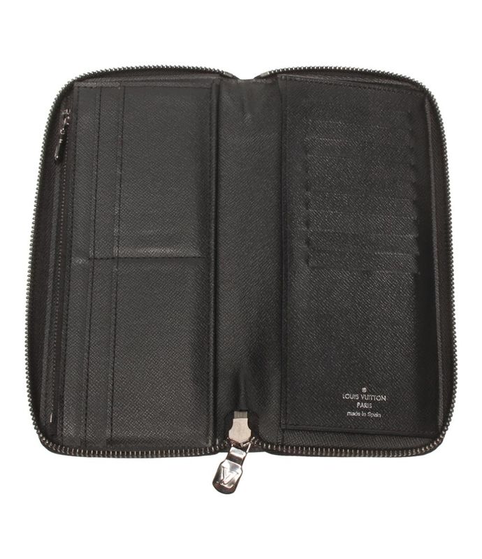 Louis Vuitton Round Zipper Long Wallet Zippy Wallet Vertical M62295 Men's Louis