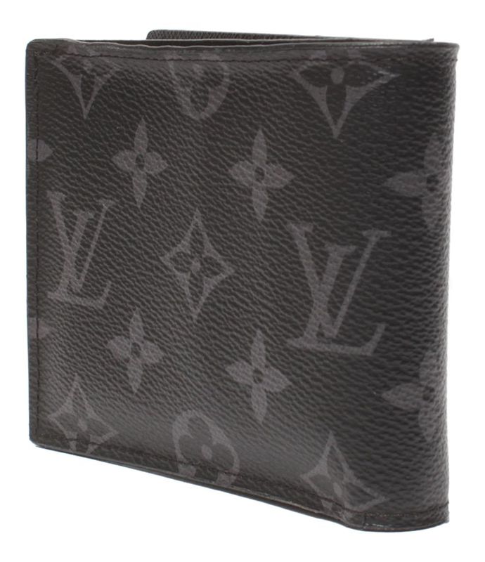 Louis Vuitton Monogram Eclipse Portefeuille Marco NM M62545 Men's Louis Vuitton