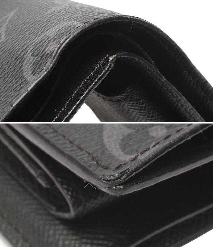 Louis Vuitton Monogram Eclipse Portefeuille Marco NM M62545 Men's Louis Vuitton