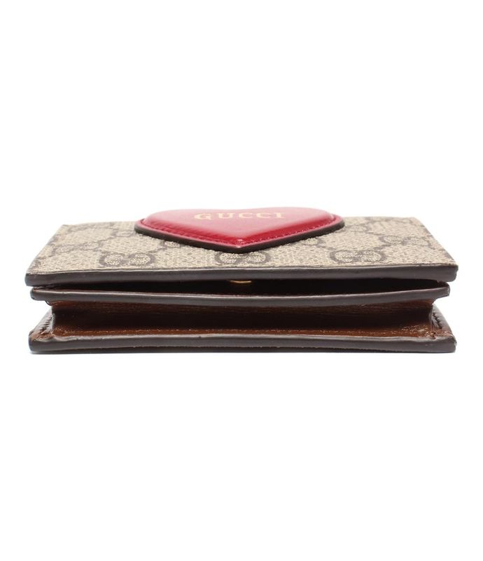 GG Supreme Gucci Bifold Wallet 668848 0416 Women's Gucci