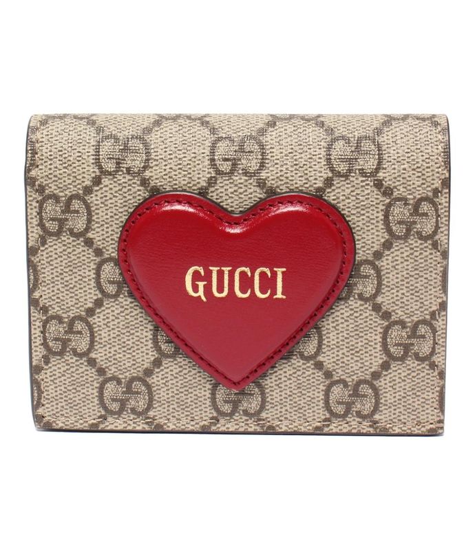 GG Supreme Gucci Bifold Wallet 668848 0416 Women's Gucci