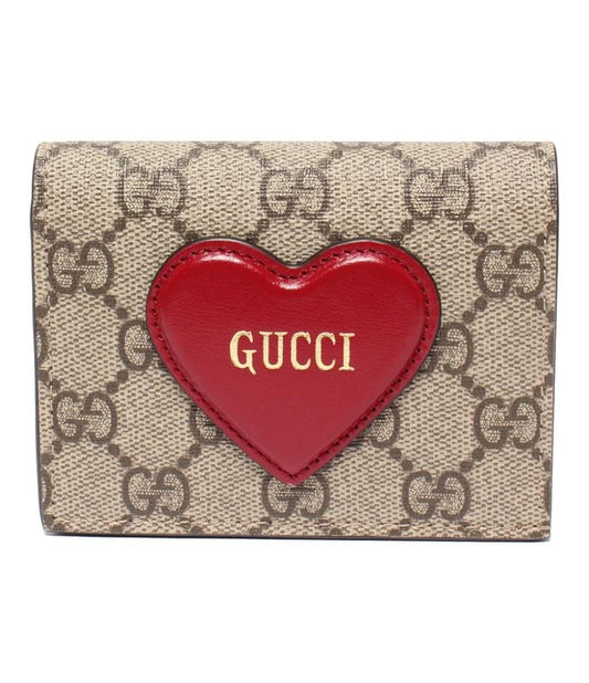 GG Supreme Gucci Bifold Wallet 668848 0416 Women's Gucci