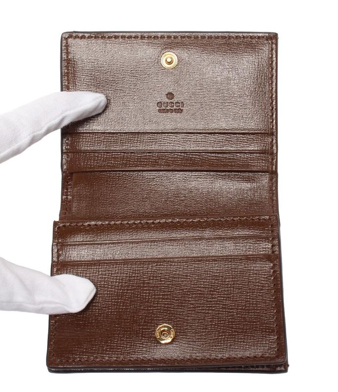 GG Supreme Gucci Bifold Wallet 668848 0416 Women's Gucci