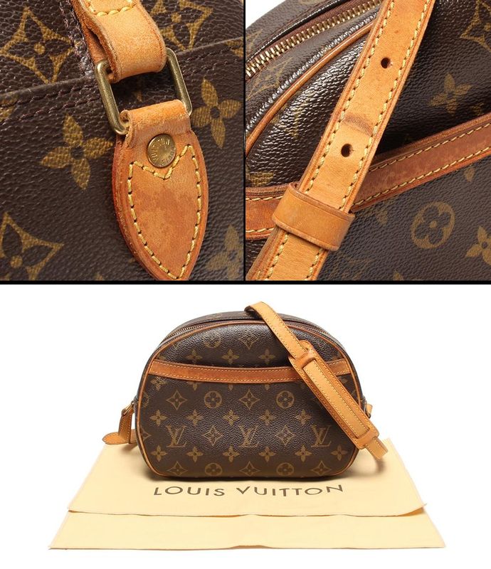 Louis Vuitton Shoulder Bag Crossbody Monogram Blois M5122 Women Louis Vuitton