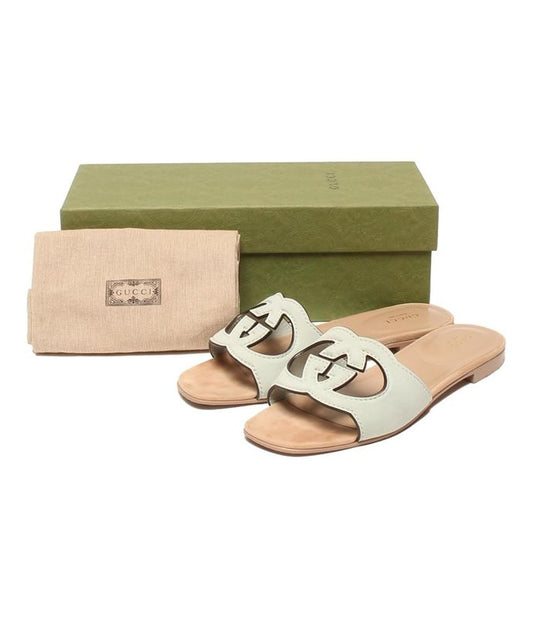 Gucci Sandal Interlocking G Cutout 694451 Women's Size 39 (L) Gucci