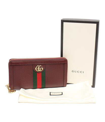 Gucci Round Zipper Long Wallet 523154 1147 Ladies Gucci