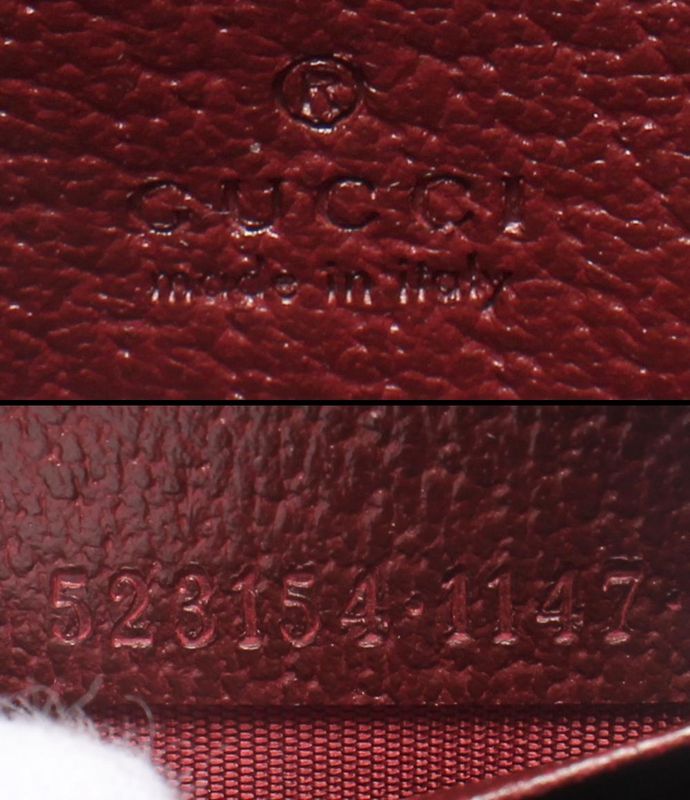 Gucci Round Zipper Long Wallet 523154 1147 Ladies Gucci