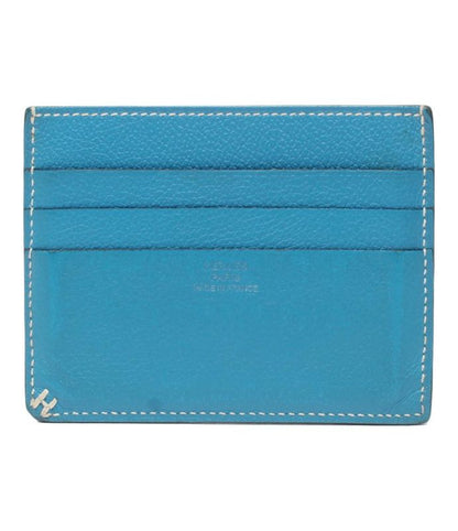 Hermes Card Case W Engraved H Serie Ladies Men Hermes