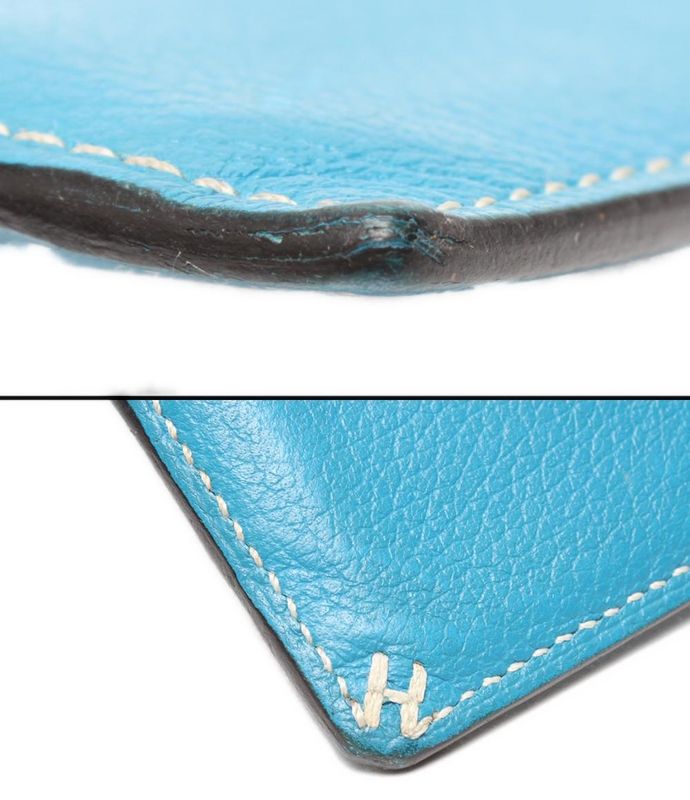 Hermes Card Case W Engraved H Serie Ladies Men Hermes