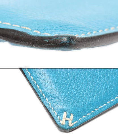 Hermes Card Case W Engraved H Serie Ladies Men Hermes