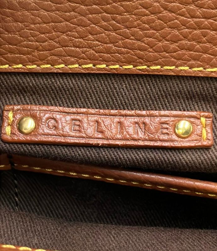 Celine Handbag Boogie Bag Denim Macadam Women's Celine