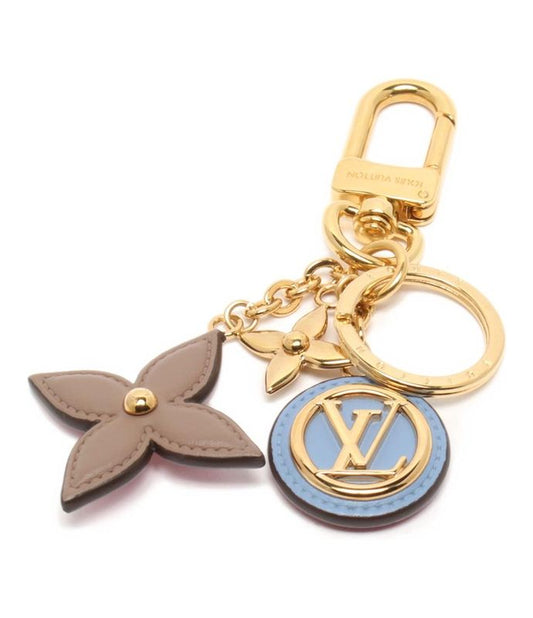 Louis Vuitton Key Holder Key Ring Bag Charm Porte Cles Preppy Flower M00363