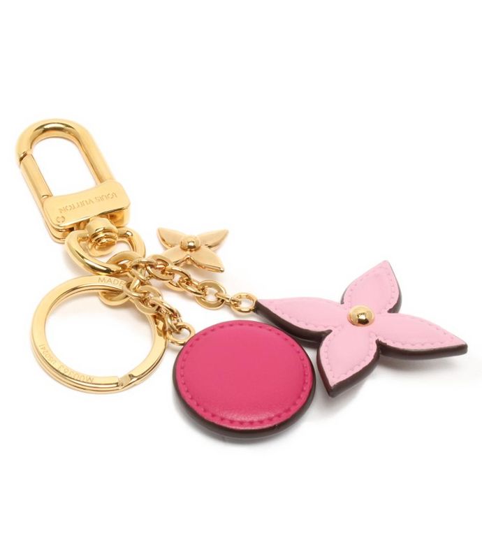 Louis Vuitton Key Holder Key Ring Bag Charm Porte Cles Preppy Flower M00363