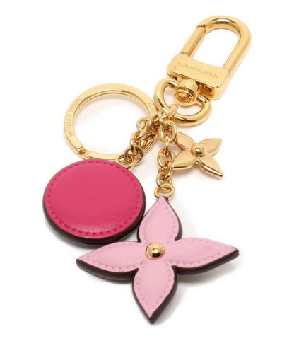 Louis Vuitton Key Holder Key Ring Bag Charm Porte Cles Preppy Flower M00363