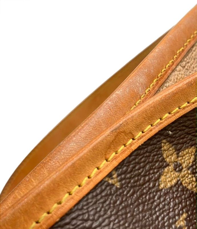 Monogram Louis Vuitton Shoulder Bag Shoulder Bag Petit Bucket PM M42238 Ladies