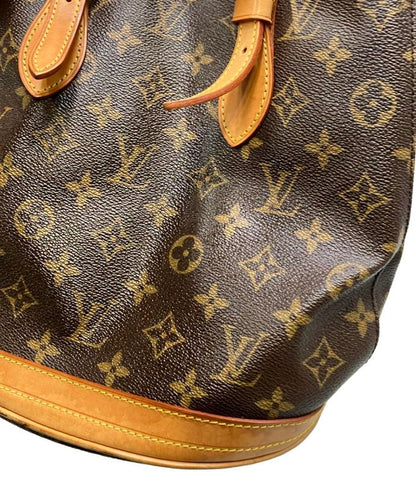 Monogram Louis Vuitton Shoulder Bag Shoulder Bag Petit Bucket PM M42238 Ladies