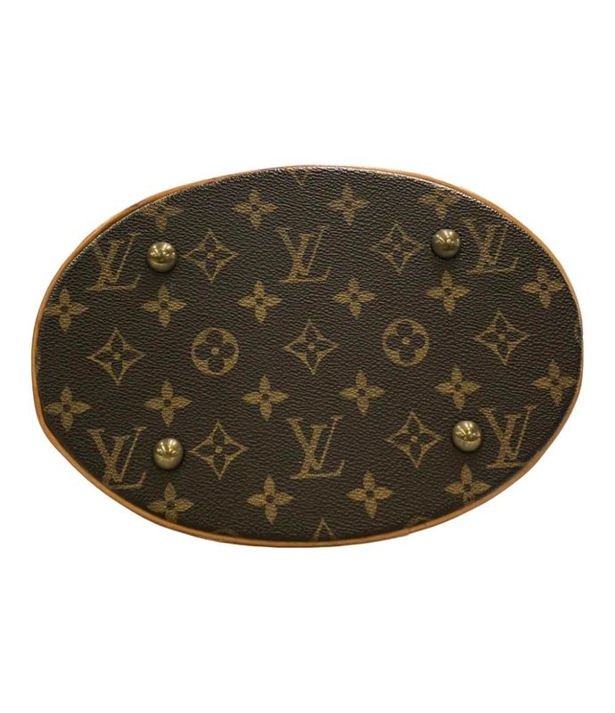 Monogram Louis Vuitton Shoulder Bag Shoulder Bag Petit Bucket PM M42238 Ladies