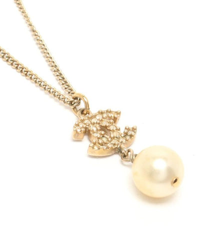 Chanel Necklace Coco Mark Faux Pearl A11C Ladies Chanel