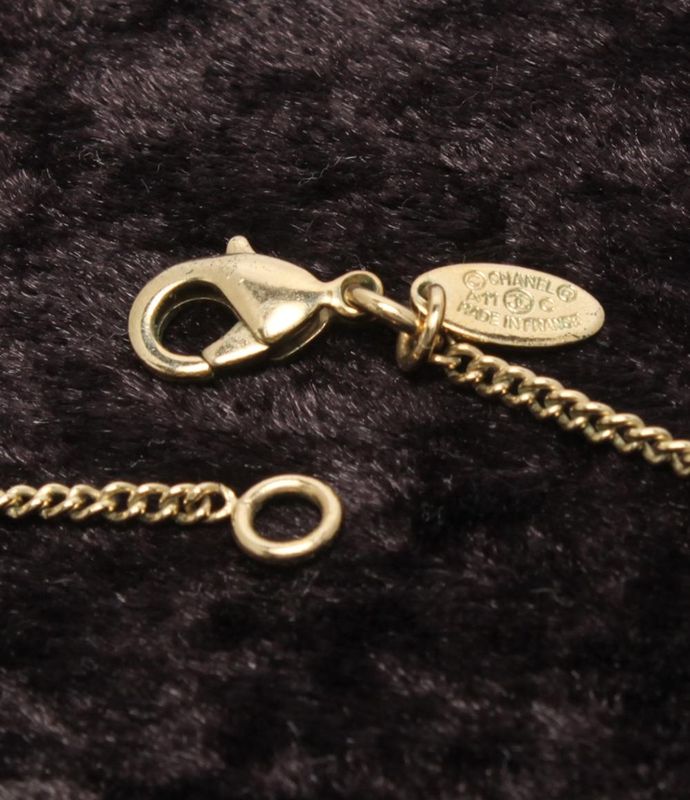 Chanel Necklace Coco Mark Faux Pearl A11C Ladies Chanel