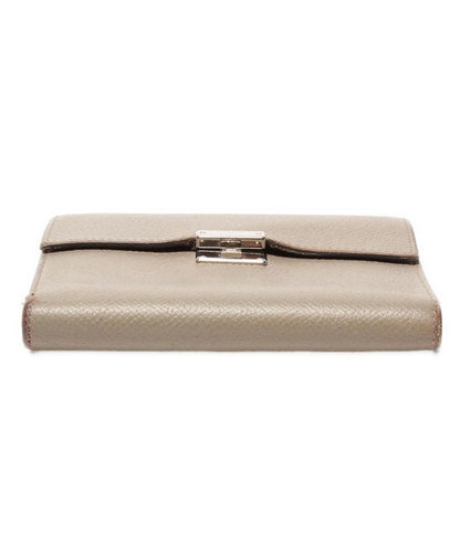 Hermes Trifold Wallet Engraved C Silver Hardware Click 12 Ladies Hermes