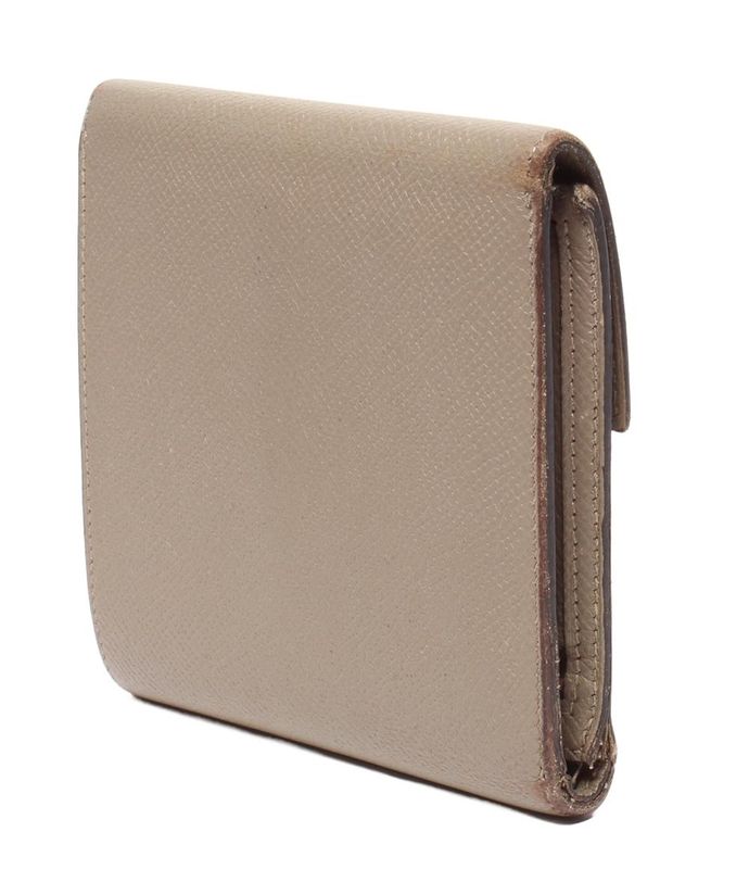 Hermes Trifold Wallet Engraved C Silver Hardware Click 12 Ladies Hermes