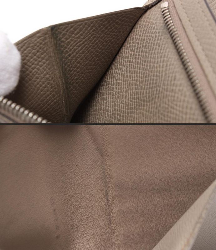 Hermes Trifold Wallet Engraved C Silver Hardware Click 12 Ladies Hermes