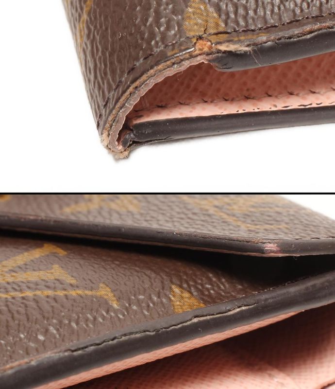 Louis Vuitton Trifold Wallet Portefeuille Victorine M62360 Ladies Louis Vuitton