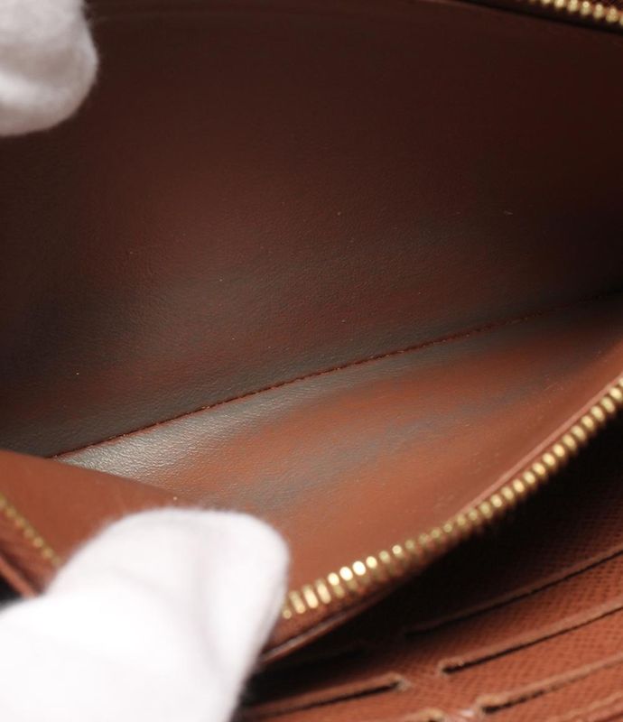 Louis Vuitton Round Zipper Long Wallet Zippy Wallet M42616 Ladies Louis Vuitton