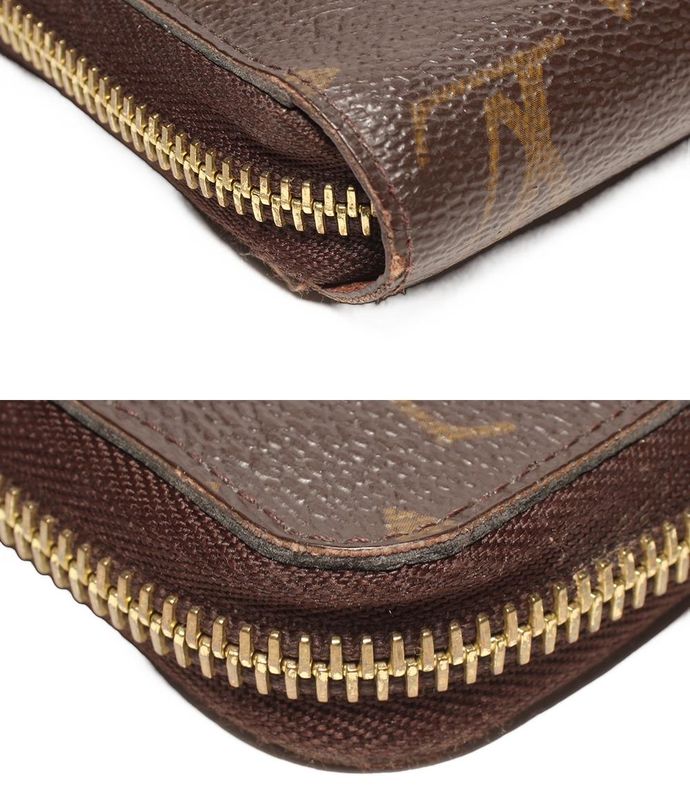Louis Vuitton Round Zipper Long Wallet Zippy Wallet M42616 Ladies Louis Vuitton