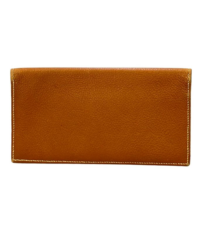 Hermes Long Wallet Engraved with ◻b Men's Hermes