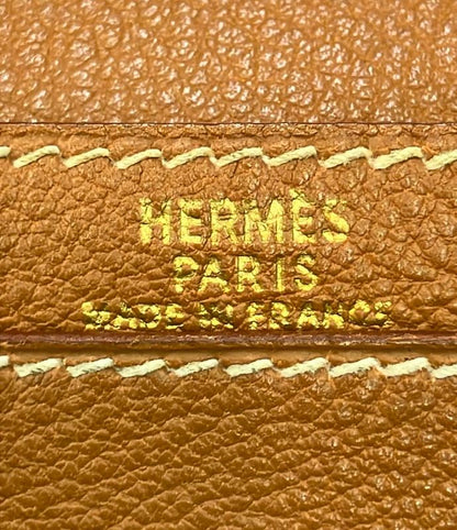 Hermes Long Wallet Engraved with ◻b Men's Hermes