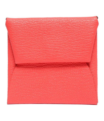 Hermes Coin Case W Engraved Silver Hardware Bastia Women's Hermes