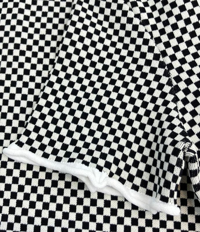 Louis Vuitton Checkered Cut and Sewn Women's Size S Louis Vuitton