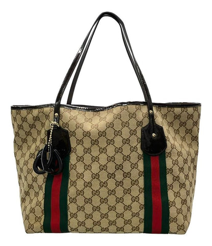 GG Canvas Gucci Tote Bag Shoulder Bag Shoulder 211970 520981 Ladies Gucci