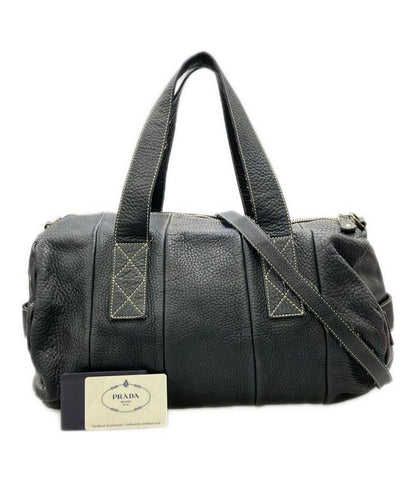 Prada 2way Boston Bag Shoulder Bag Crossbody Women Prada