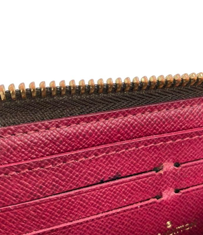 Louis Vuitton Round Zipper Long Wallet Monogram Portefeuille Clemence M60742