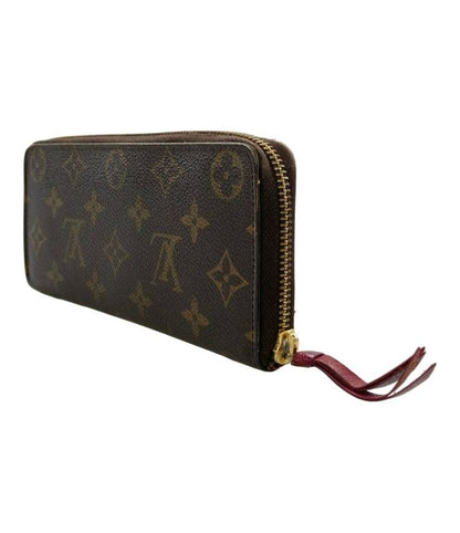 Louis Vuitton Round Zipper Long Wallet Monogram Portefeuille Clemence M60742