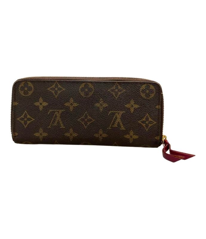 Louis Vuitton Round Zipper Long Wallet Monogram Portefeuille Clemence M60742