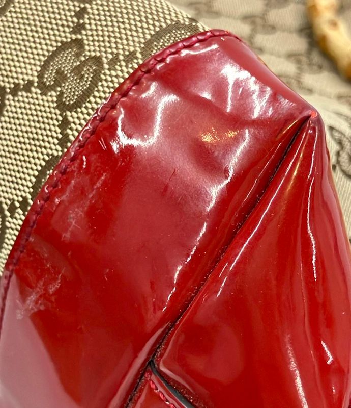 Gucci Tote Bag Band Bag Bamboo 311175 204046 Women's Gucci