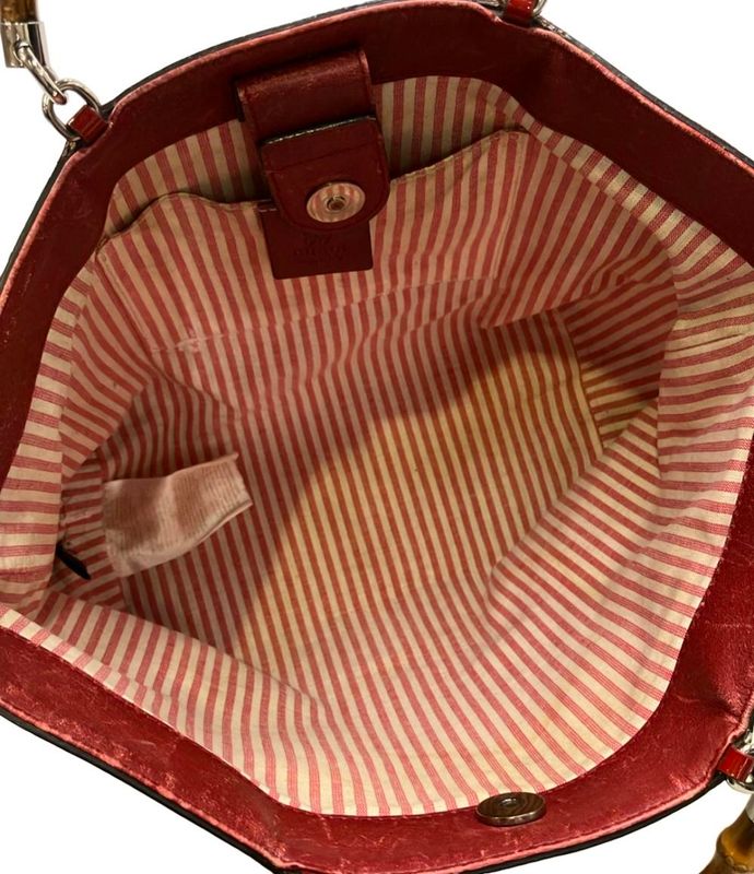 Gucci Tote Bag Band Bag Bamboo 311175 204046 Women's Gucci