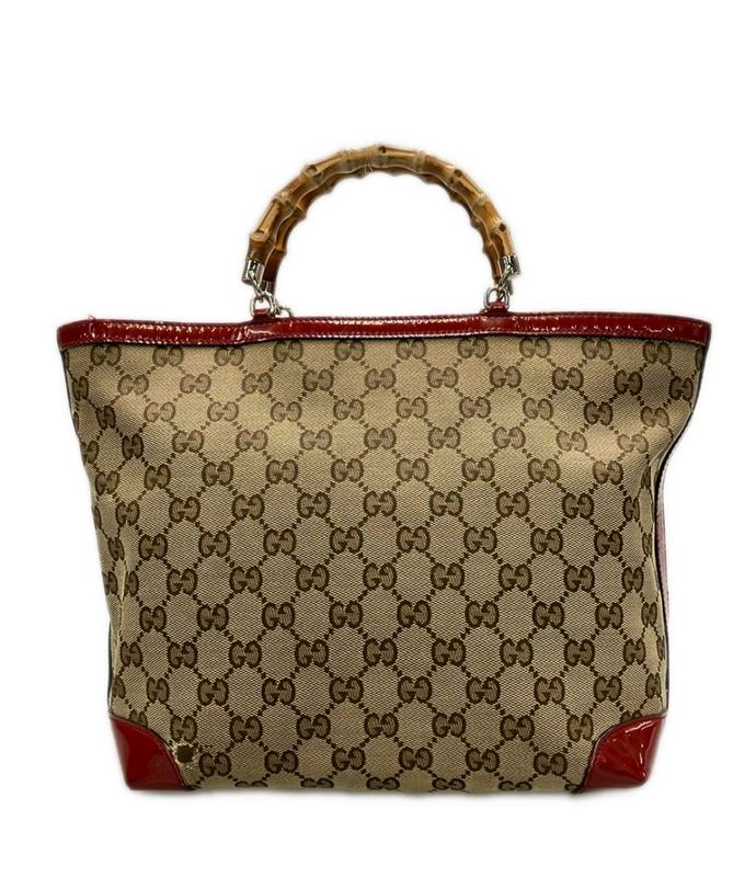 Gucci Tote Bag Band Bag Bamboo 311175 204046 Women's Gucci