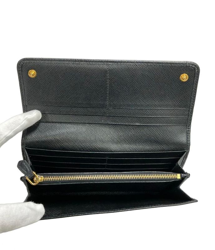 Prada Long Wallet Saffiano Leather 1mh132 Ladies Prada