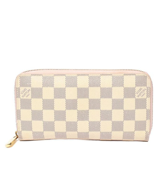 Louis Vuitton Round Zipper Long Wallet Zippy Wallet N63503 Unisex Louis Vuitton