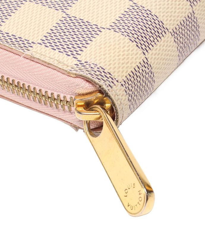Louis Vuitton Round Zipper Long Wallet Zippy Wallet N63503 Unisex Louis Vuitton