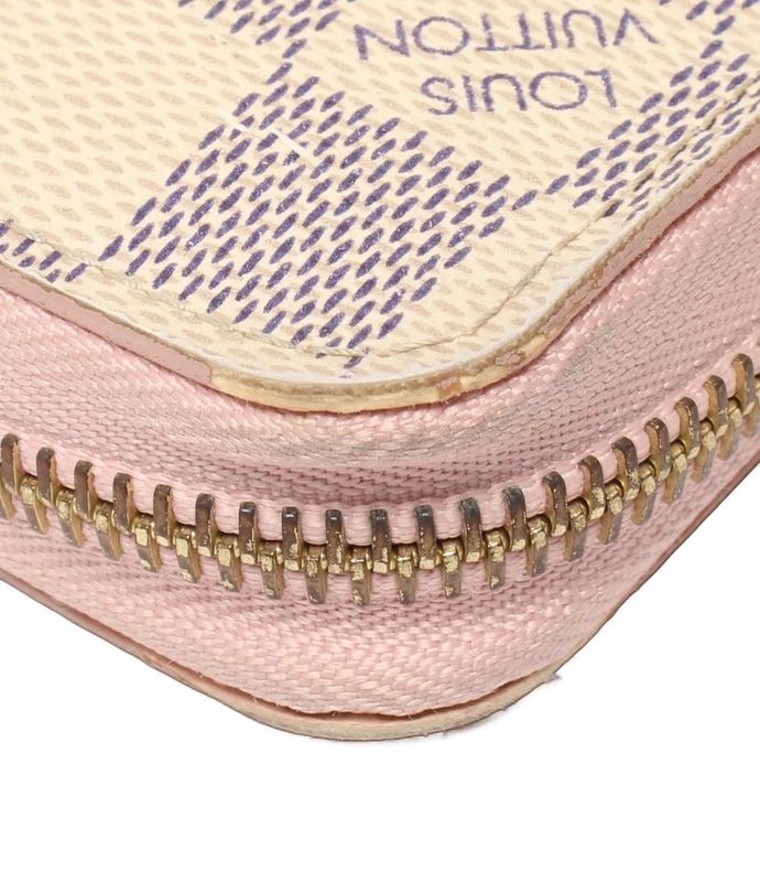 Louis Vuitton Round Zipper Long Wallet Zippy Wallet N63503 Unisex Louis Vuitton