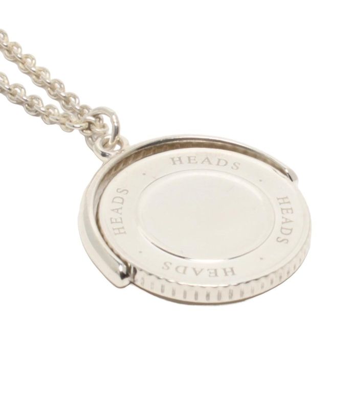 Tiffany & Co Necklace Sv925 Heads Tails Coin Ladies Tiffany & Co