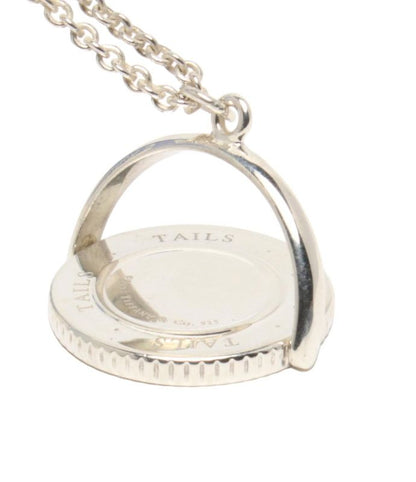 Tiffany & Co Necklace Sv925 Heads Tails Coin Ladies Tiffany & Co